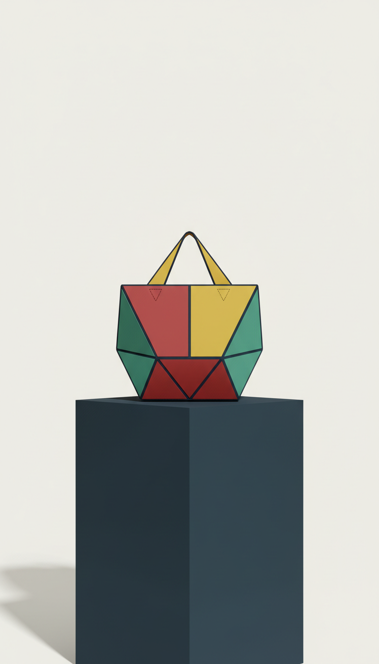 Geometric Pop Sun Mini Tote