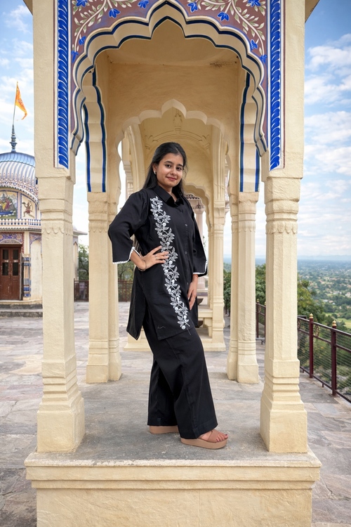 BLACK CO-ORD SET
