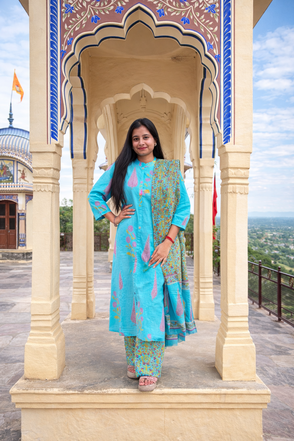 SKY BLUE CO-ORD SET