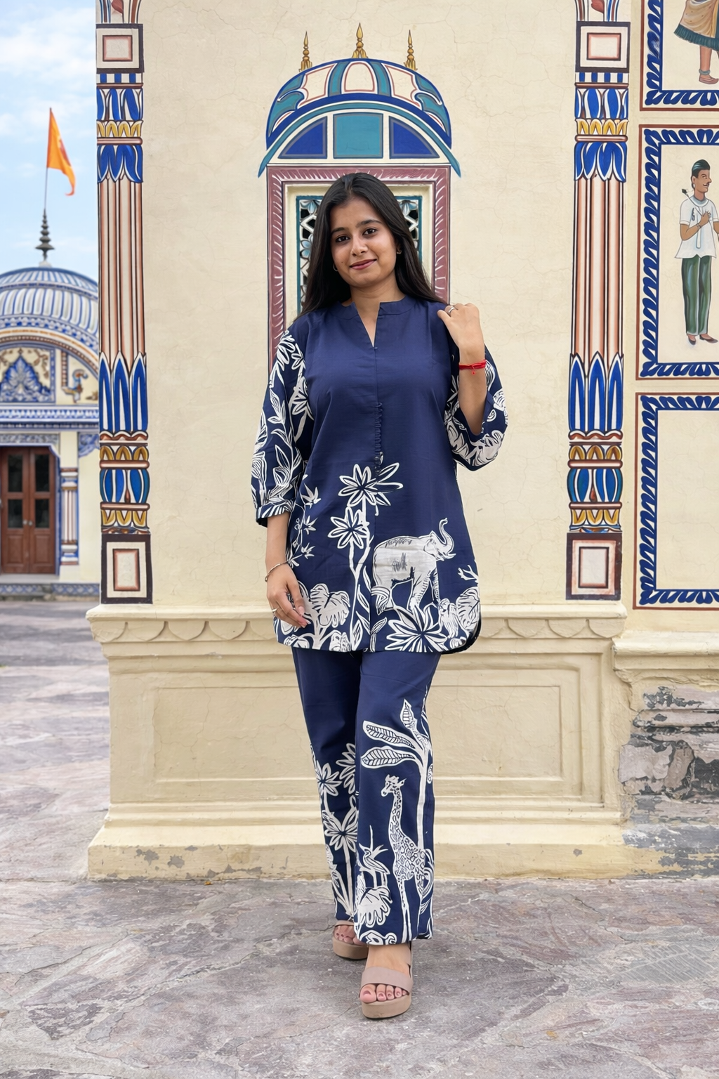 BLUE CO-ORD SET