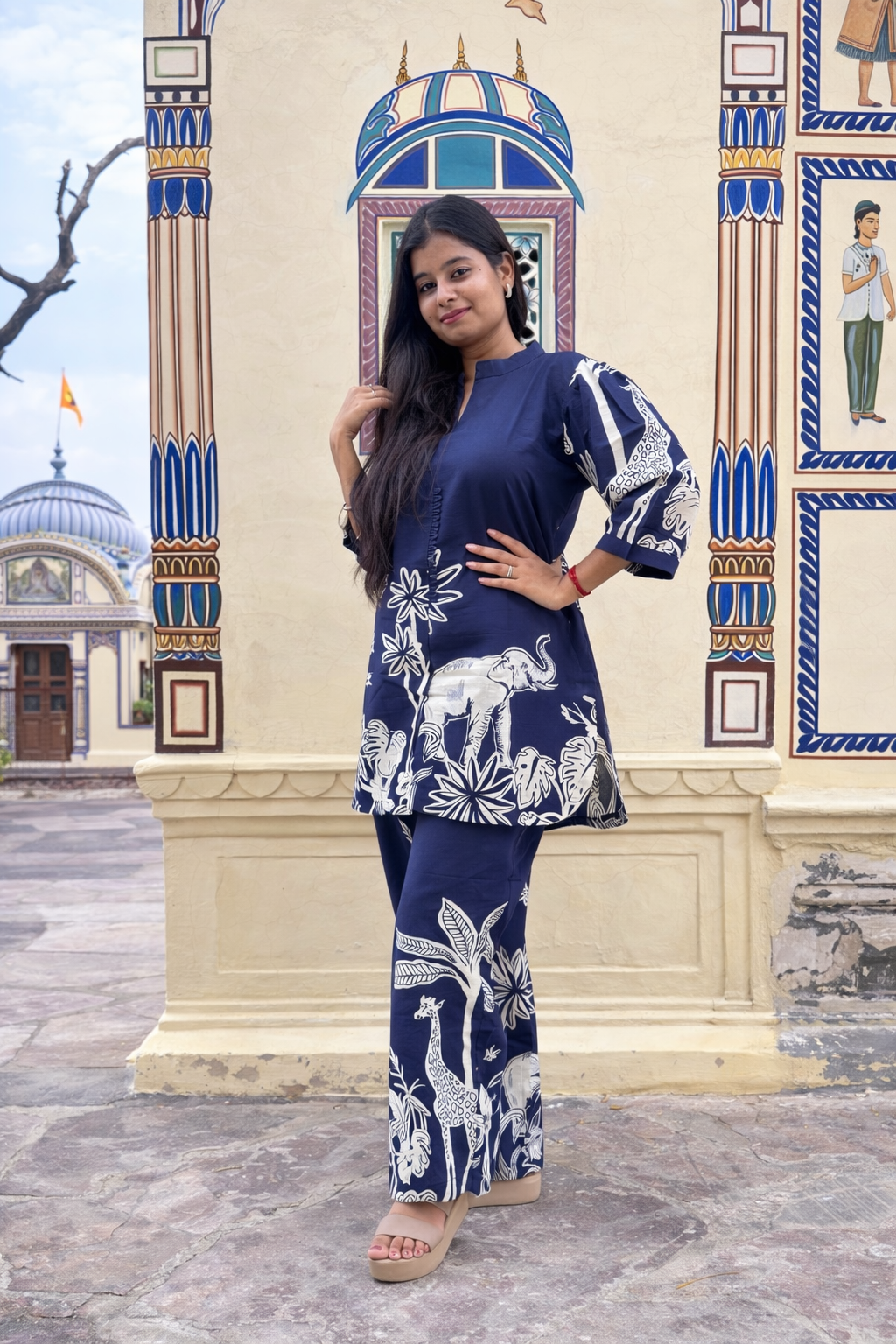 BLUE CO-ORD SET