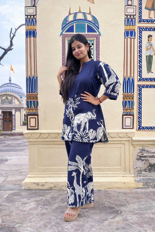 BLUE CO-ORD SET