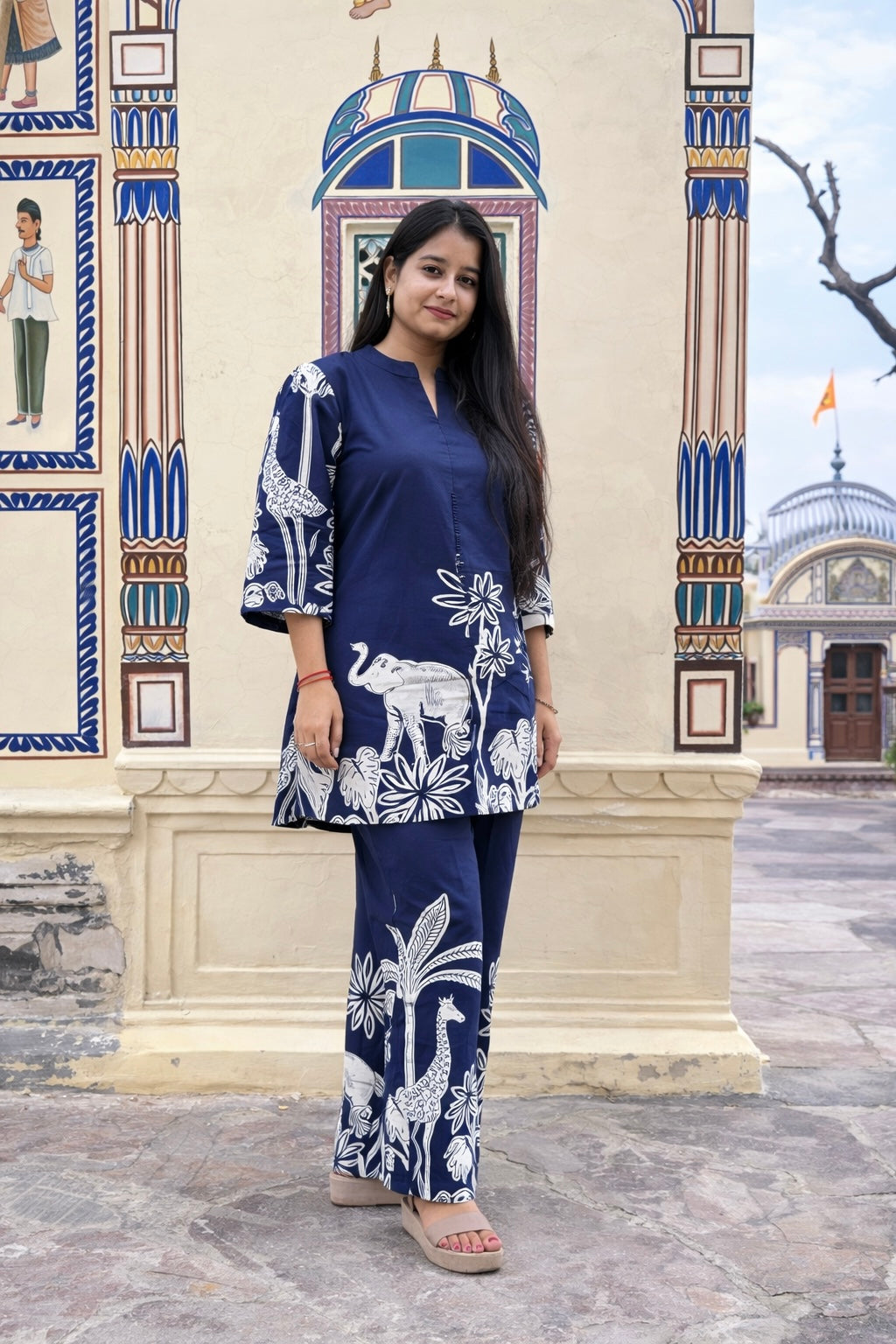 BLUE CO-ORD SET