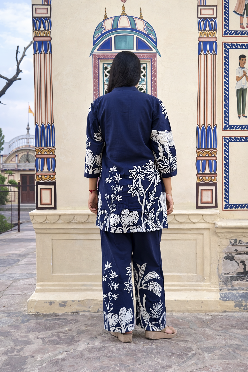 BLUE CO-ORD SET